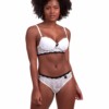 Conjunto De Lingerie Bicolor Raquel Aproveite Agora Mesmo