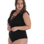 Body feminino plus size - Sheyenne