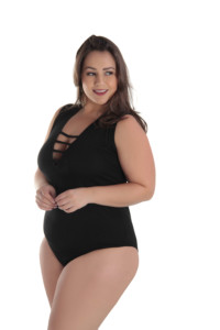 Body feminino plus size - Sheyenne