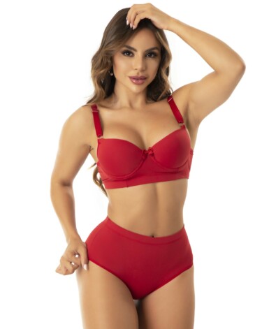 Conjunto de lingerie reforçado