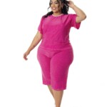 Pijama Plus Size Pescador em Poá