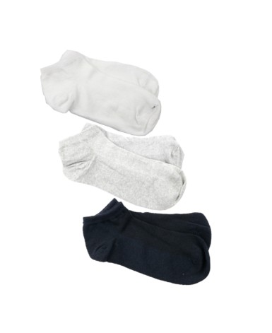 Kit com 3 meias invisiveis masculina