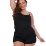 Baby Doll Plus Size com Renda