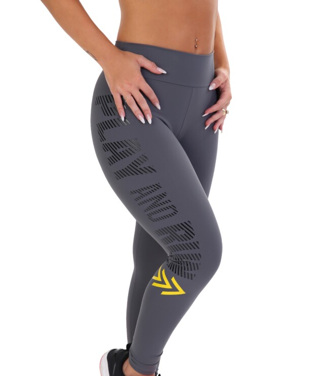 Calça legging com hot sale renda na lateral