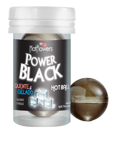 Hot Ball Power Black - Quente & Gelado