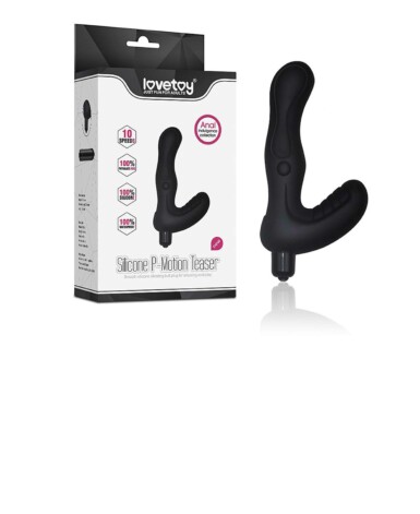 Plug Estimulador de Próstata com Vibrador - 10 Modos de Vibração