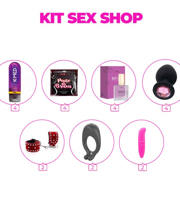 Kit para Revenda Sex Shop Click Sophia 