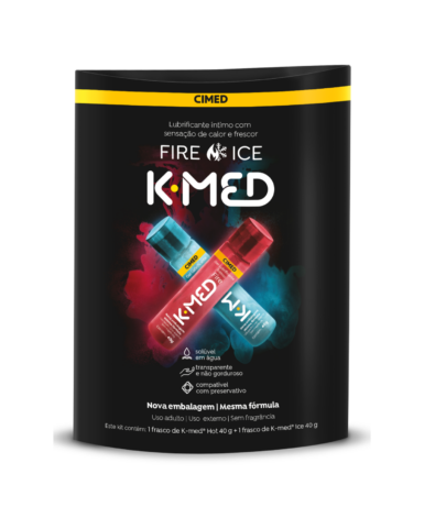 Kit K-Med Fire and Ice em Gel X2 - 40g