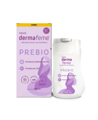 Sabonete Líquido Íntimo Dermafeme Prebio - 100ml