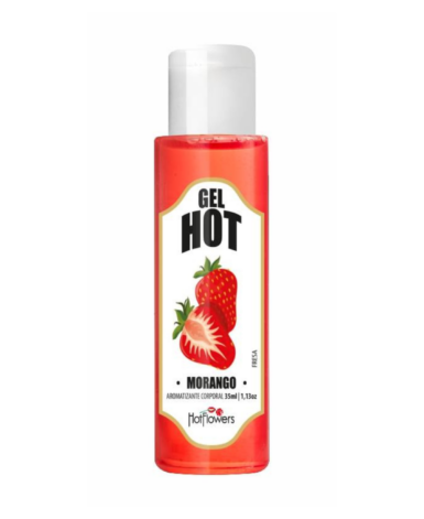 Gel Hot Aromatizante de Morango - 35ml